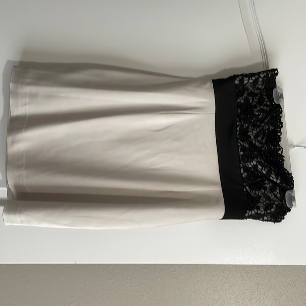 Bcbg maxazria strapless dress